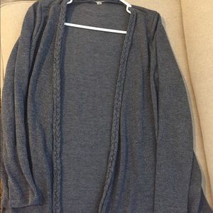 Le lis stitch fix braided detail cardigan